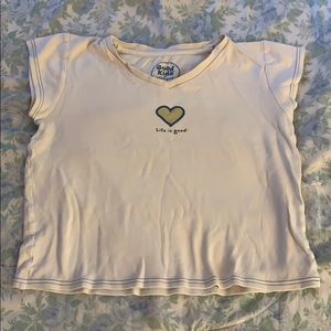 Life is Good kids tee
